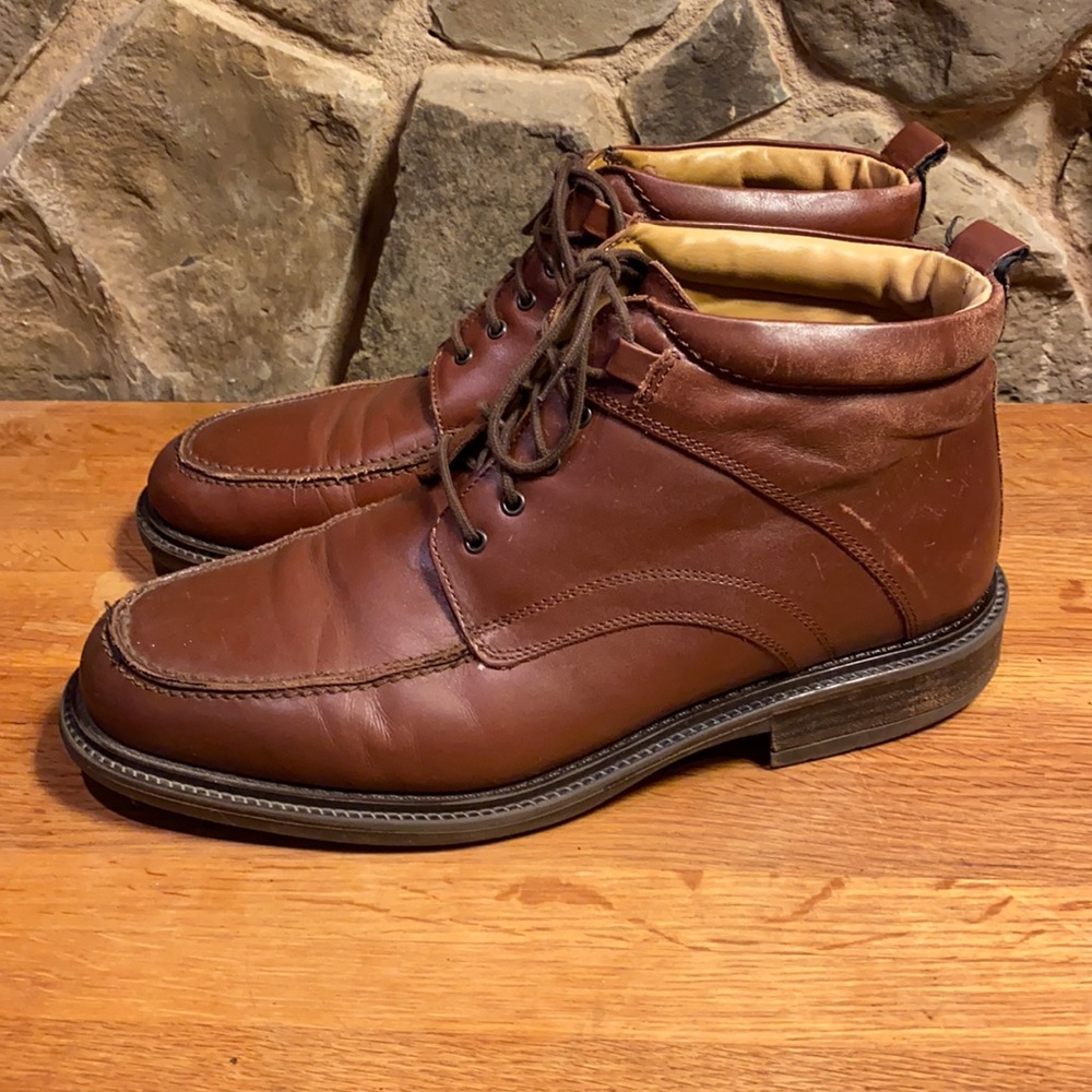 Florsheim Ease men’s brown leather chukka ankle boots